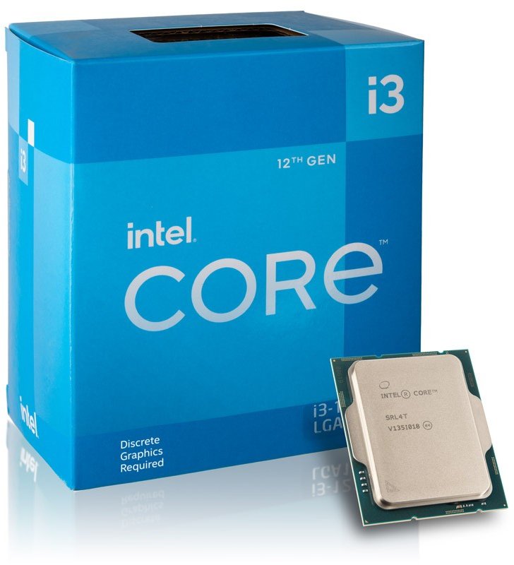 Процессор Intel Core I3-12100 (s1700, 8T, Tray) (I3-12100) б/у